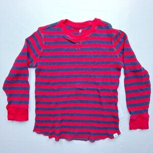 Gap Kids Boys Red Stripe Thermal Long sleeve Large